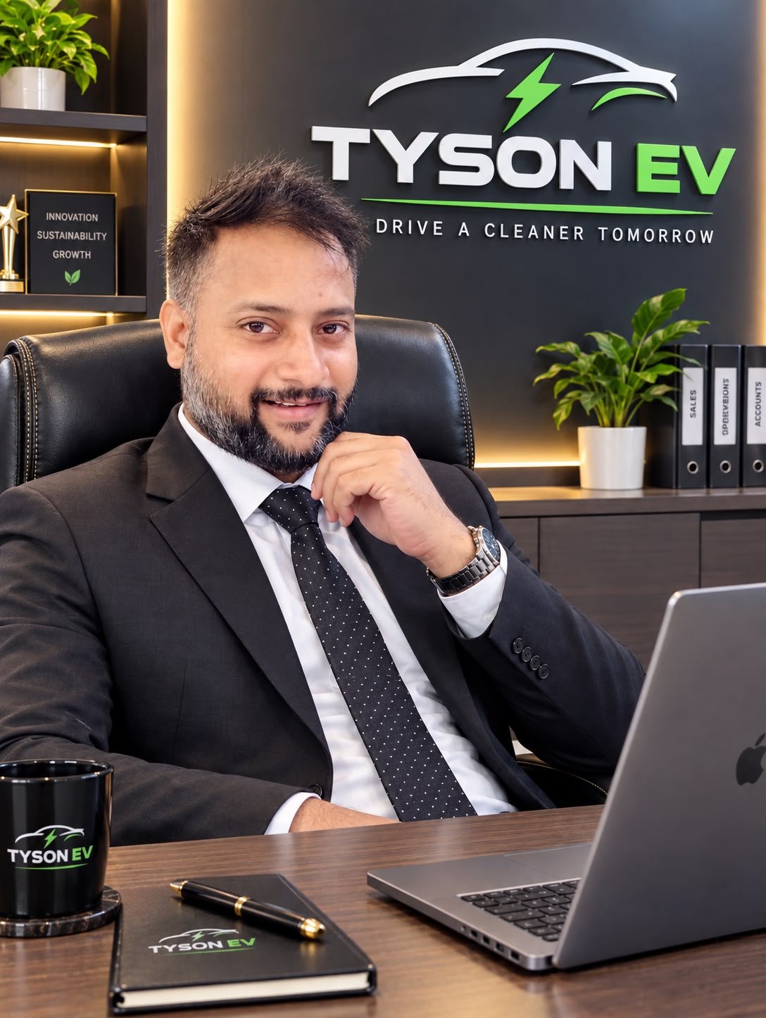 Mr. S. Tiyagi - Founder & Visionary, TYSON EV